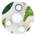 A place filled with a pleasing fragrance feels positive and welcoming. The candles in this set make for  perfect décor elements and add to the ambience of the surrounding space with their blisfull fragrances.