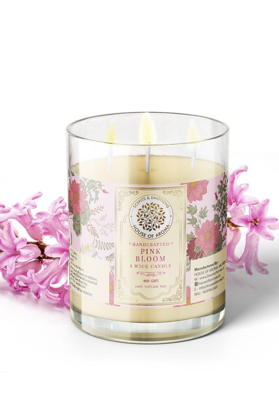 natural wax pink bloom candle 3 wicks, floral scented candles, 3 wicks scented candles, 3 wicks candles, scented 3 wick candles, scented candles flavours, best-scented flowers in India, scented candles for decoration, best 3 wick scented candles, 3 wick jar candles, scented candles for living room, best floral scented candles, 3 wick soy candles, flower scented candles, popular floral candle scents, most popular floral candle scents, highly scented 3 wick candles, floral scents for candles, large 3 wick scented pillar candles, floral fragrance scented candles, floral scent for candles, most fragrant scented candles, pink floral scented candles, most common scented candles, floral candle fragrance oil, floral aromatherapy candle, home decor candles, decoration with candles, room decor with candles, home decor candle, scented candles decoration