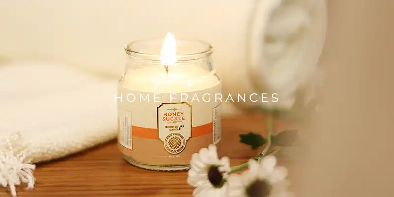 Lavender and Rosemary Natural Scented Candle | HOA
