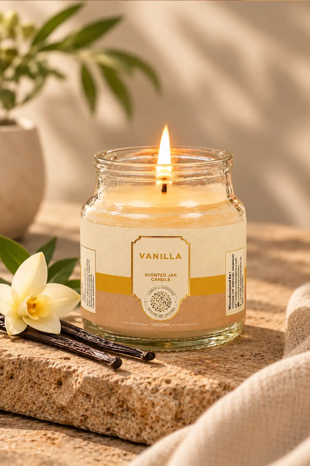 Romantic candles combo pack, Floral Bell Jar Candle, Vanilla Bell Jar Candle, romantic scented candles, scented candle gift set