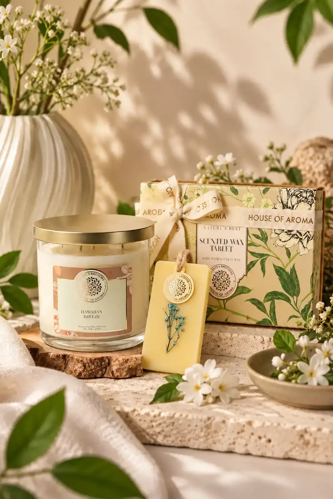 Room freshener combo pack, scented room freshener gift set, House of Aroma room fragrance pack, luxury home fragrance combo, floral room freshener set