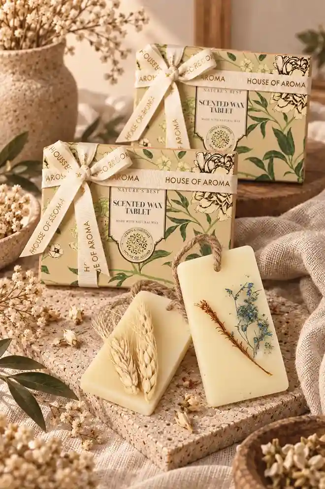 Scented wax tablets, Silver Musk wax tablet, Vanilla wax tablet, wax tablet combo pack, scented closet freshener