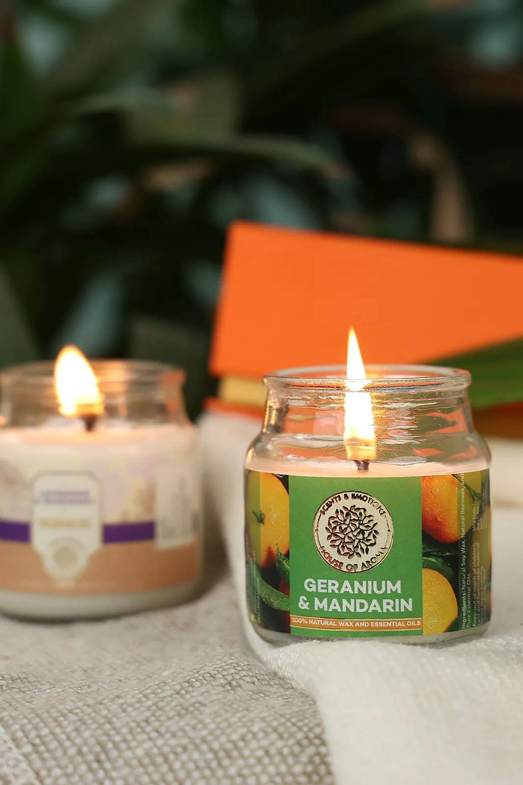 Lemongrass Natural Scented Candle