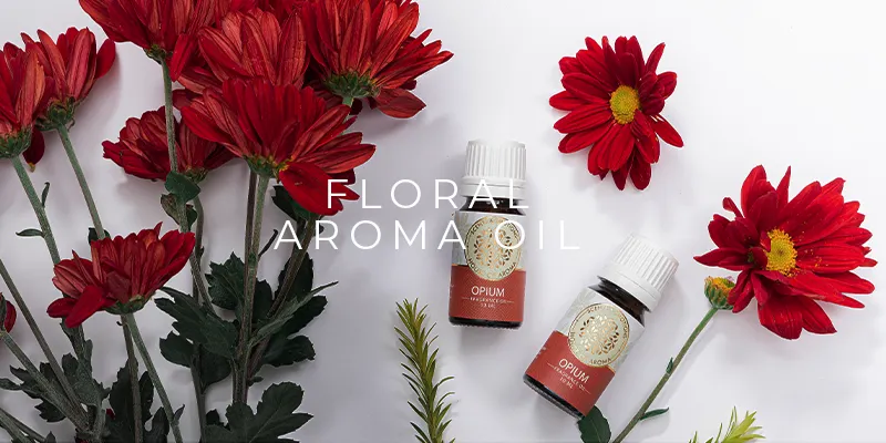 Floral Aroma oils, essential aroma oils, floral aroma, floral fragrance, floral essential oils, flower oils, floral scent, scented oil, aroma products, aroma oils for hair, aroma oils for skin, aroma brand, fresh floral fragrance, aroma for home, house of aroma