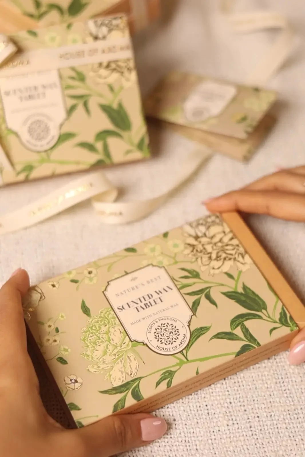 Jasmine Wax Tablet Made From Natural Wax, Scented Wax Tablets, Wax Fragrance Tablets, Wax Sachet, Scented Wax Sachet, Wardrobe Wax Tablets, Freshener Sachets, House Of Aroma