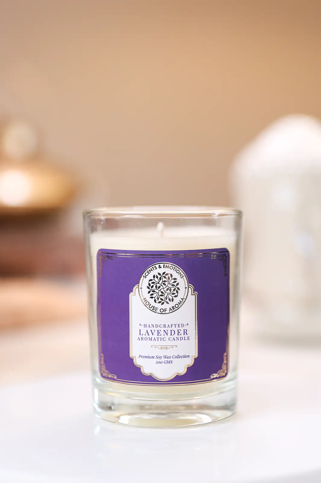 Lavender Natural Wax Scented Candle Jar, soya wax candle, scented candle, candle with scent, aroma candle, aromatic candle, fragrance candles