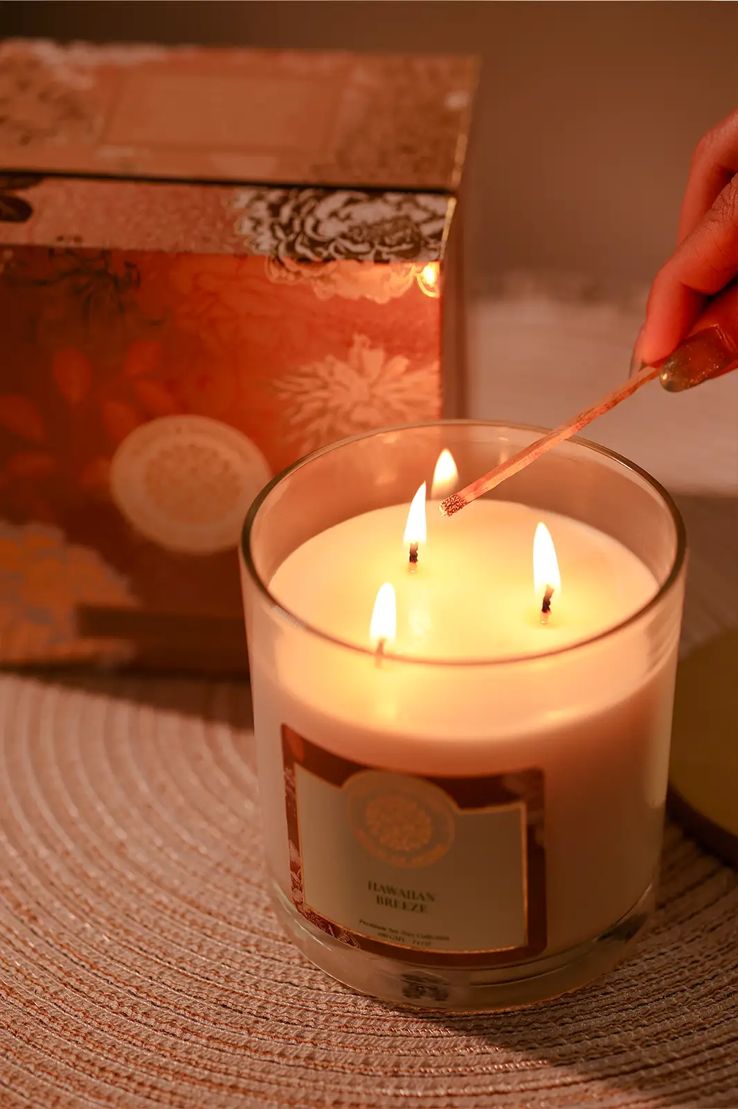 Natural wax Hawaiian breeze candle 3 wicks, Hawaiian breeze-scented candles, Hawaiian breeze candle, Hawaiian breeze fragrance oil, Hawaiian breeze candle fragrance, Hawaiian breeze soy candle, candles with fragrance, home decor with candles, candles for home decor, home fragrance scented candle, best home fragrance products in India, best fragrance for room, scented candles decoration, buy fragrance candles online, best fragrance for scented candles, best home fragrance and candles, home fragrance brands candles, scented candles online, scented candles gift set, scented candles jar, aromatherapy with candles, scented candles gift, scented candles for decoration, benefits of 3 wick candles