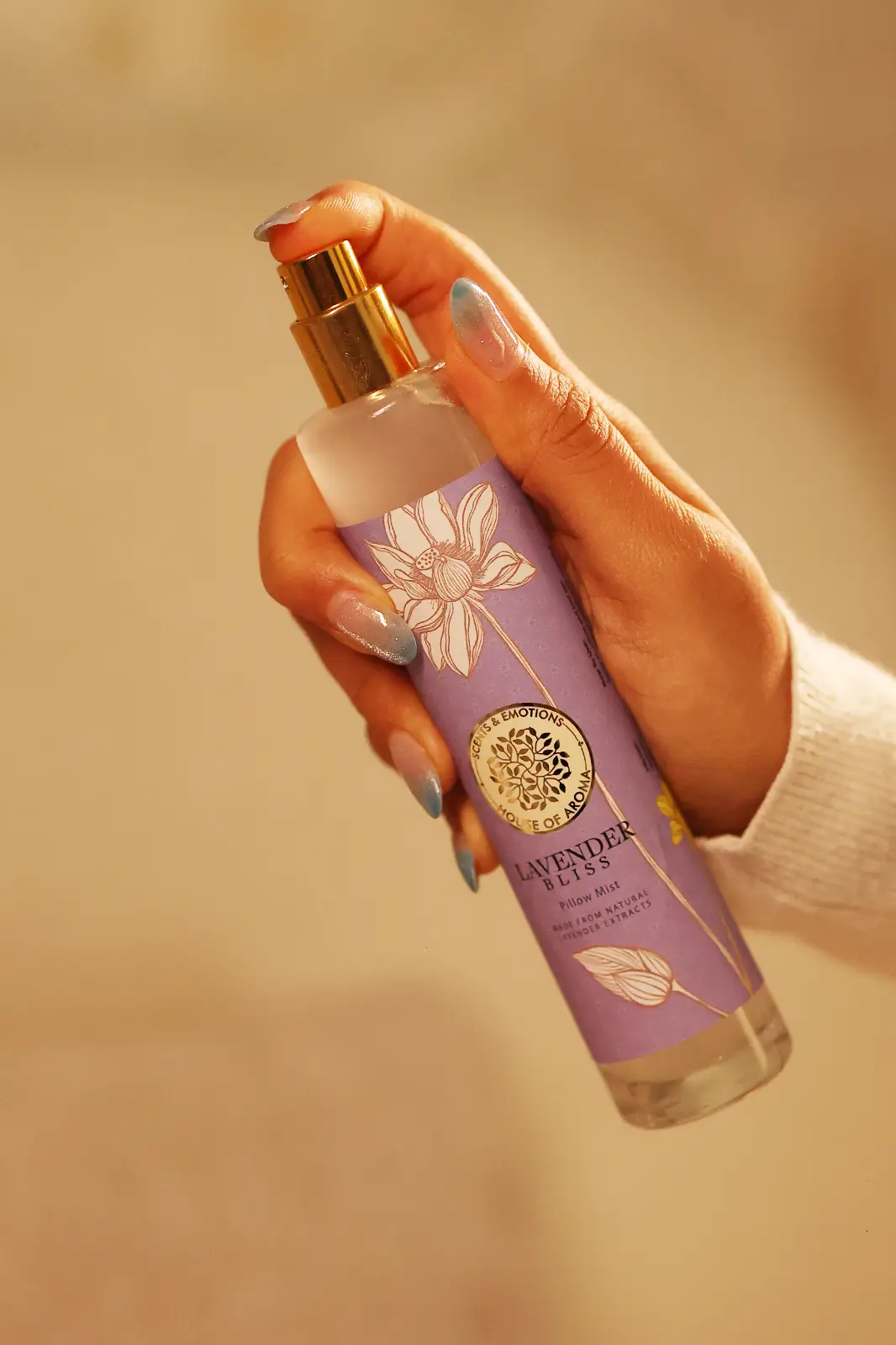 Natural Pillow Mist, Pillow Mist Spray, Fast Sleep Spray, Spray Home Fragrance, Room Spray For Sleep, Spray For Sleep In India, Pillow Spray For Deep Sleep, House OF Aroma