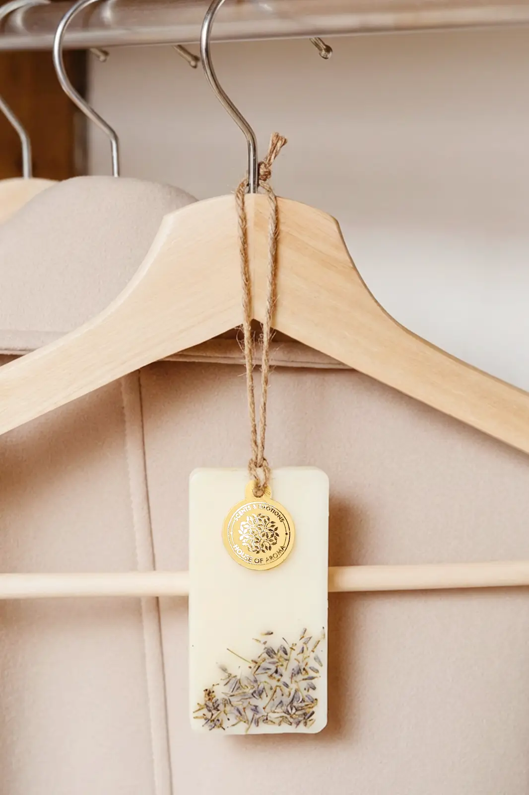 Lavender Wax Tablet, Made From Natural Wax, Wax Tablets For Wardrobe, Closet Freshener Sachet, Synthetic Fragrance, Scented Wax Tablets, Wardrobe Freshener Bars, House Of Aroma