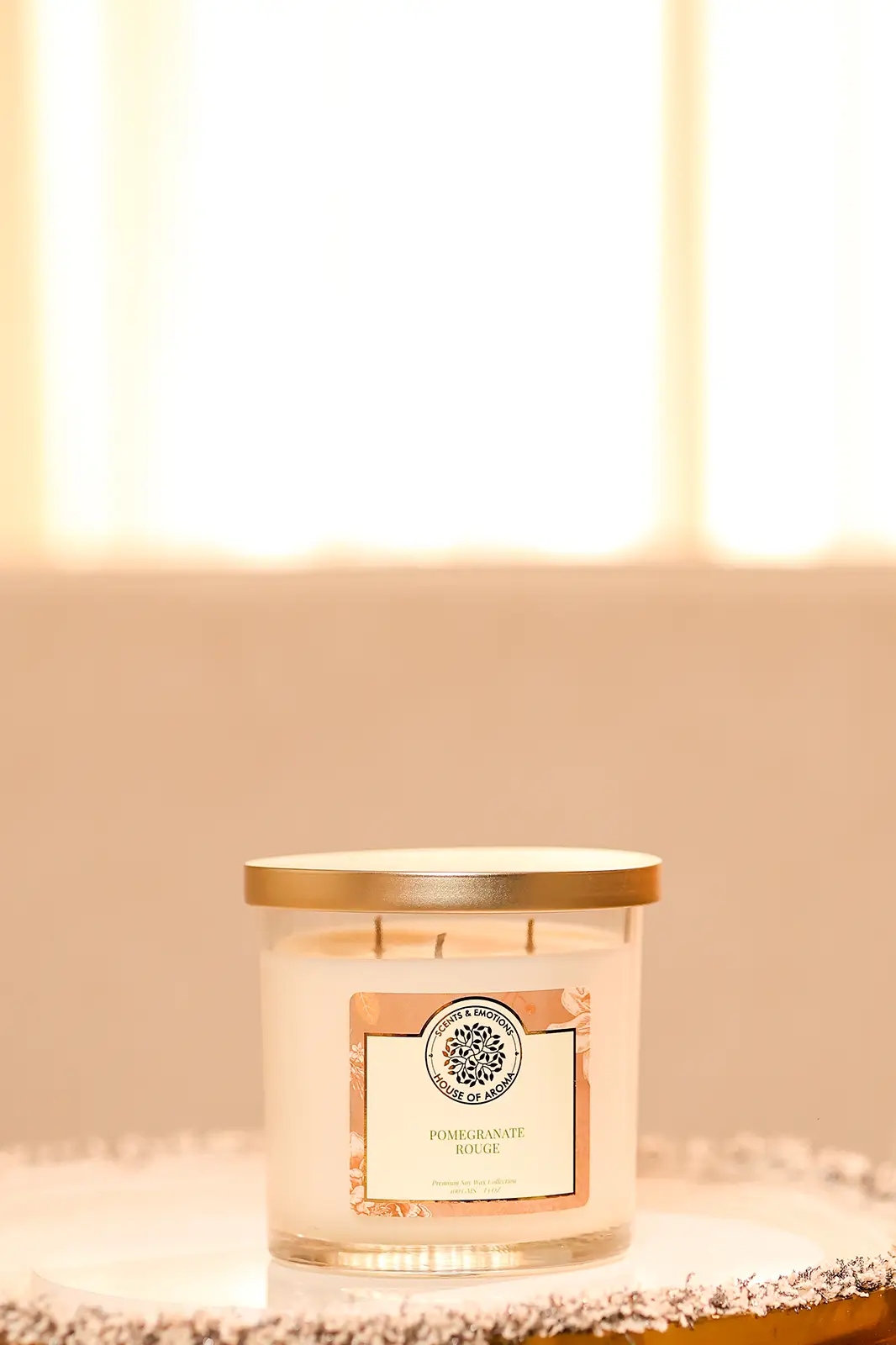 Natural Wax Pomegranate Rouge Candle 3 Wicks, Natural Wax Candles, 3 Wicks Scented Candles, 3 Wicks Candles, Natural Wax For Candles, Natural Soy Wax Candles, Natural Soy Wax Scented Candles, Best 3 Wick Scented Candles, 3 Wick Jar Candles, Best Natural Wax For Pillar Candles, Benefits Of 3 Wick Candles, Natural Candles Paraffin Wax, Large 3 Wick Scented Pillar Candles, Best Wick For Scented Candles, Pomegranate 3 Wick Candle, 3 Wick Aromatherapy Candles, Home Decor Candles, Home Fragrance Candles, Decoration With Candles, Candles With Fragrance, Room Decor With Candles, Home Fragrance Scented Candle, Best Fragrance Candles, Best Fragrance For Room