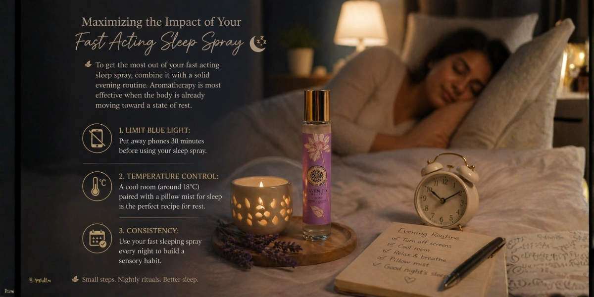 Fast Sleeping Spray In India, Pillow Mist Spray, Spray For Sleep, Sleep Spray, Fast Acting Sleep Spray, Pillow Spray For Deep Sleep, Aroma Spray, Peaceful Sleep, House of Aroma