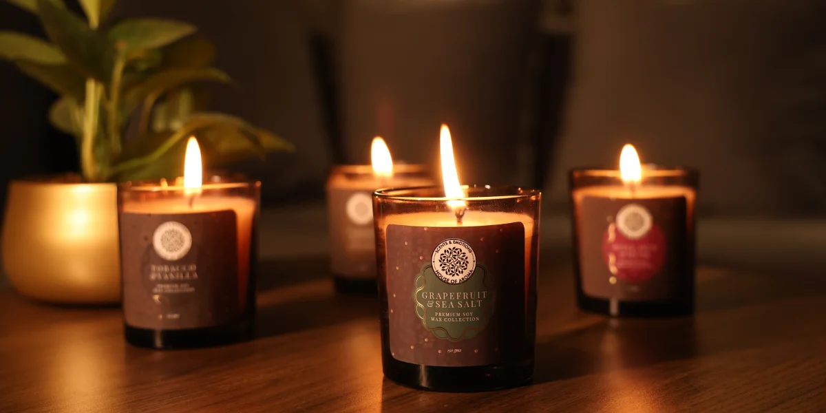 Fragrance oils versus essential oils for candles